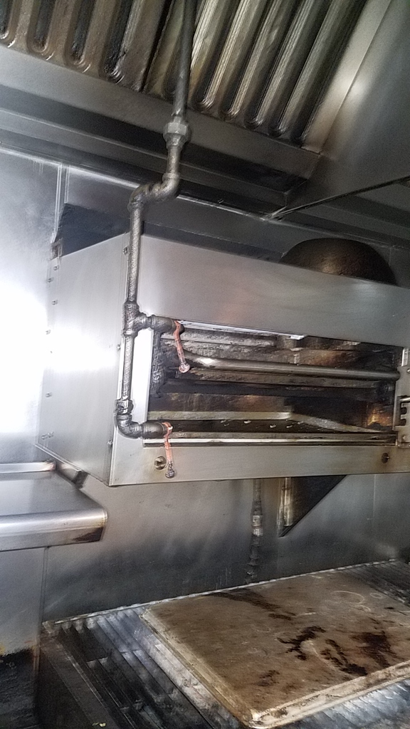 Commercial Natural Gas Salamander Broiler Stainless steel 3ft range or wall mount