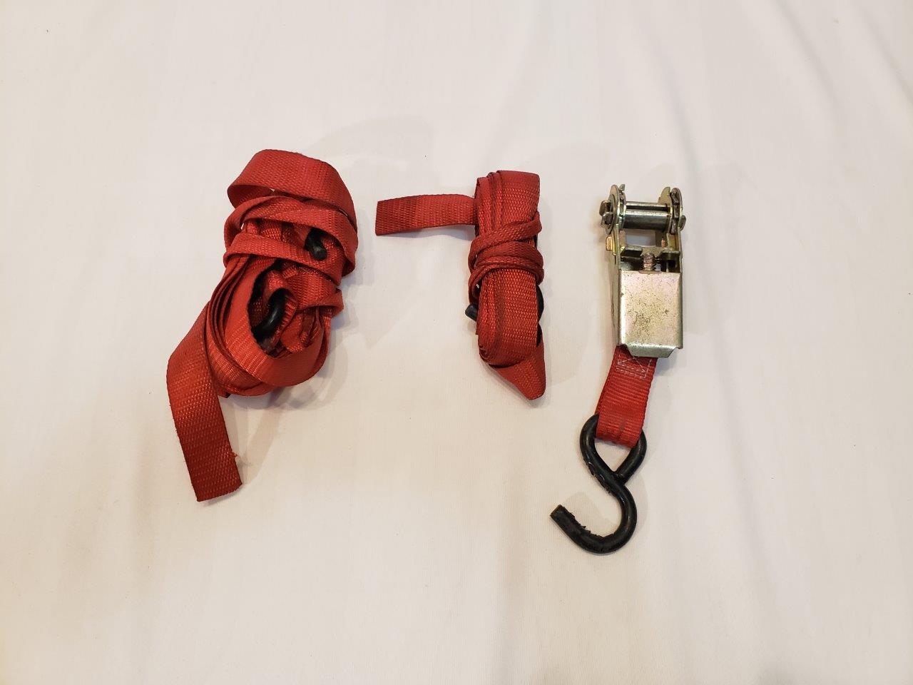 Tie down straps 2x12ft - Image 2