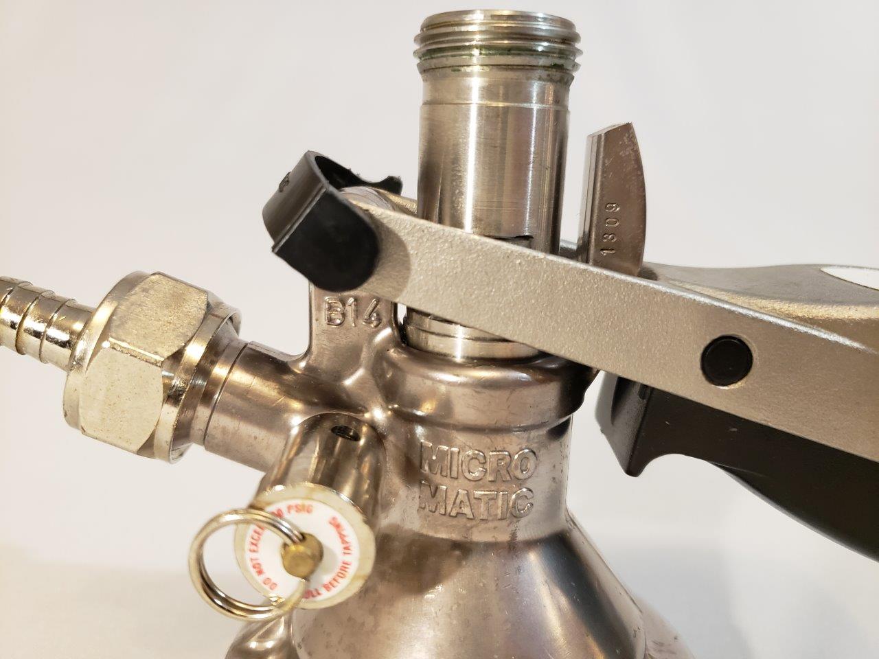Micro Matic Keg Coupler Tap with Ergo Lever Handle SK184.04 DH1501 A System - Image 7