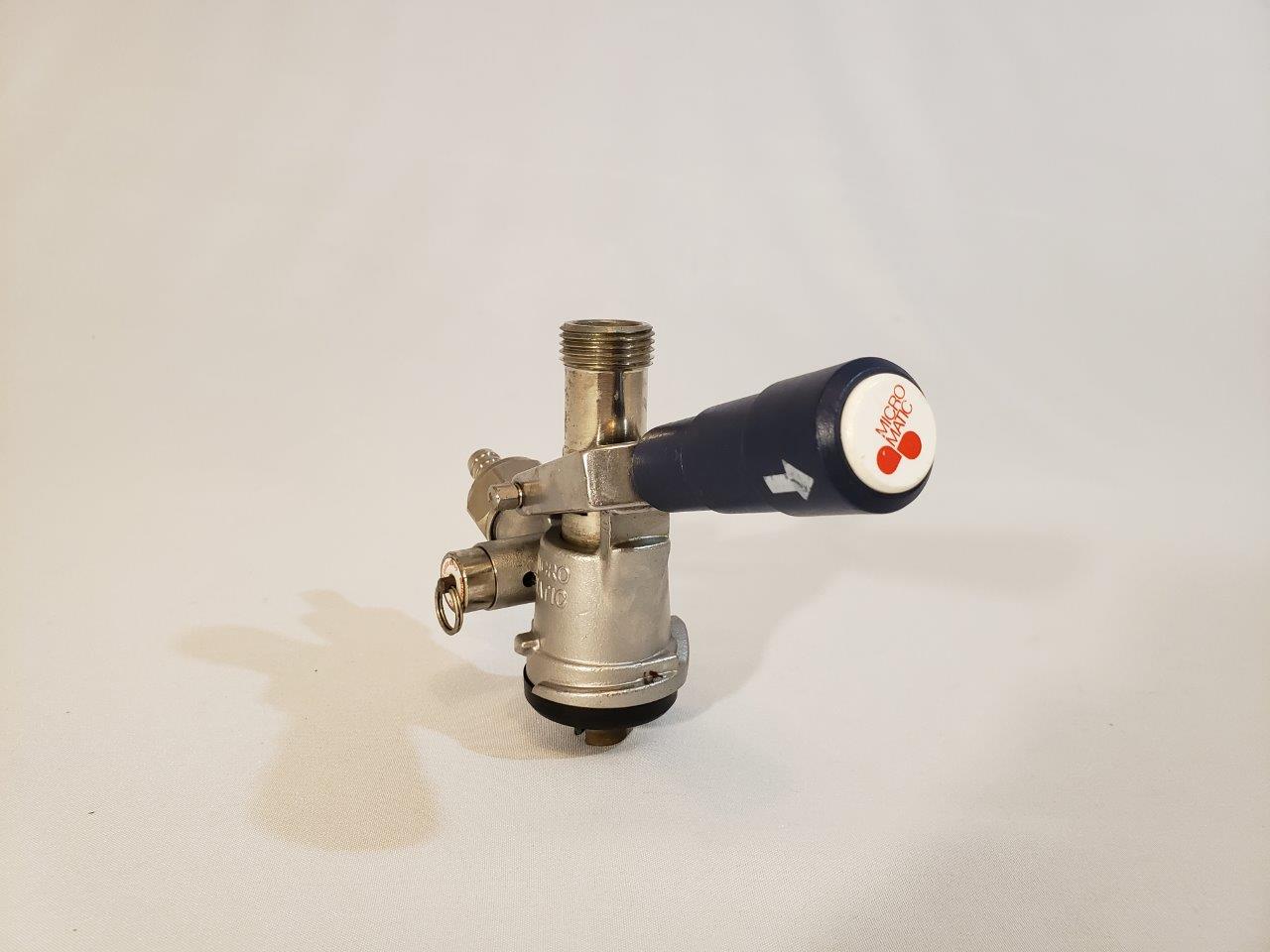 Micro Matic Keg Coupler - Tap w/ Blue Lever Handle SK184.03 - Image 3