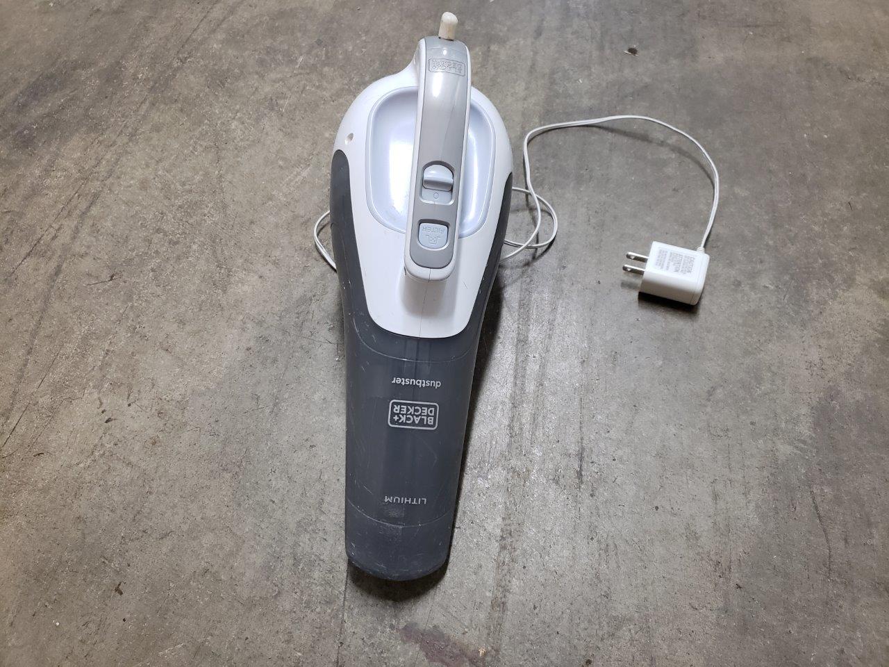 Black + Decker Dustbuster Lithium Hand Vacuum with Charger Adapter Power Supply 15v (S003AQU1500015) - Image 5