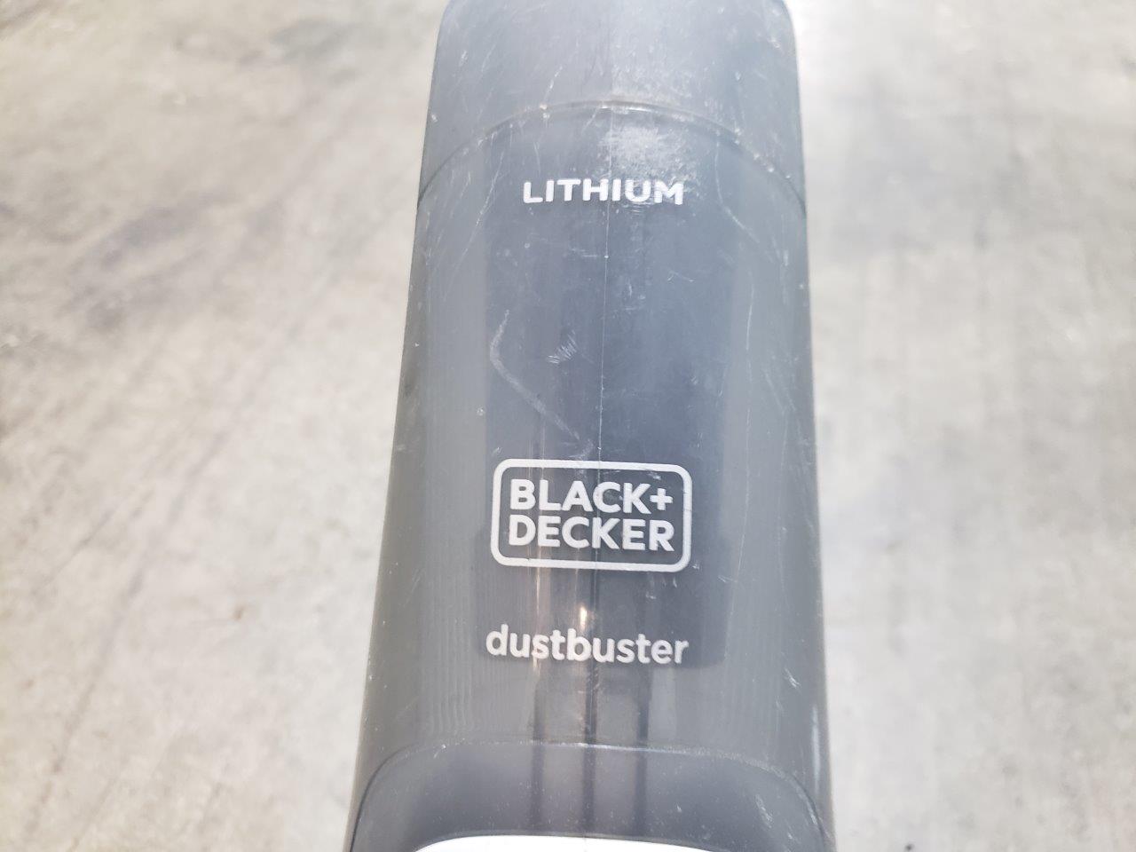 Black + Decker Dustbuster Lithium Hand Vacuum with Charger Adapter Power Supply 15v (S003AQU1500015) - Image 4