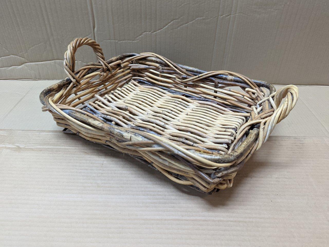 Wicker Basket, Storage 21"x15" - Image 3