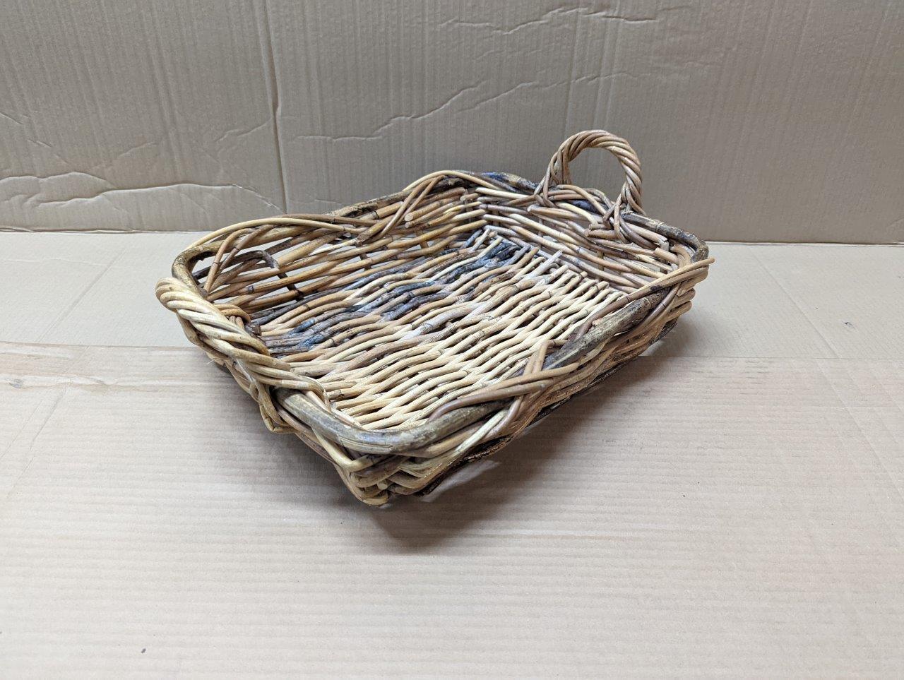 Wicker Basket, Storage 21"x15" - Image 7